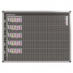 Klassen-Plantafel, 10 Stunden Mo-Fr, für 35 Klassen, 103x157 cm, 
